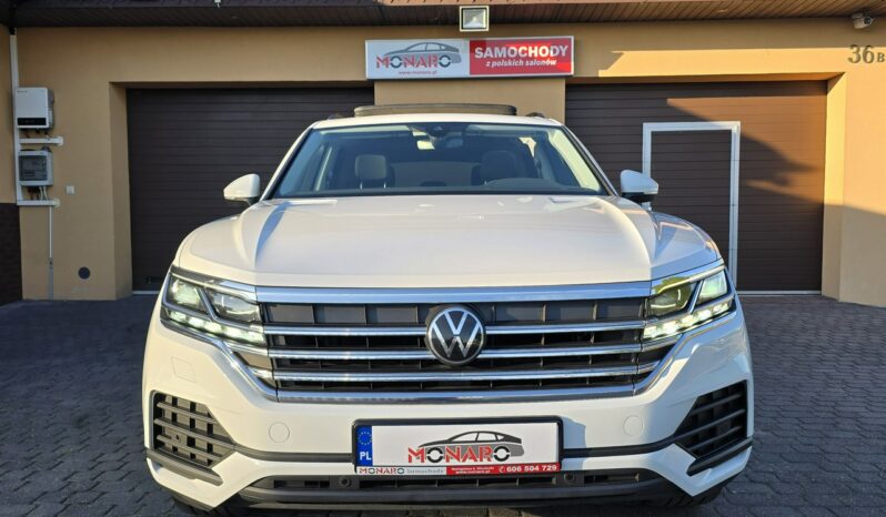 Volkswagen Touareg 3.0 V6 TDI 4Motion DSG Panorama Dach Hak Salon Polska Serwis ASO FV23% full