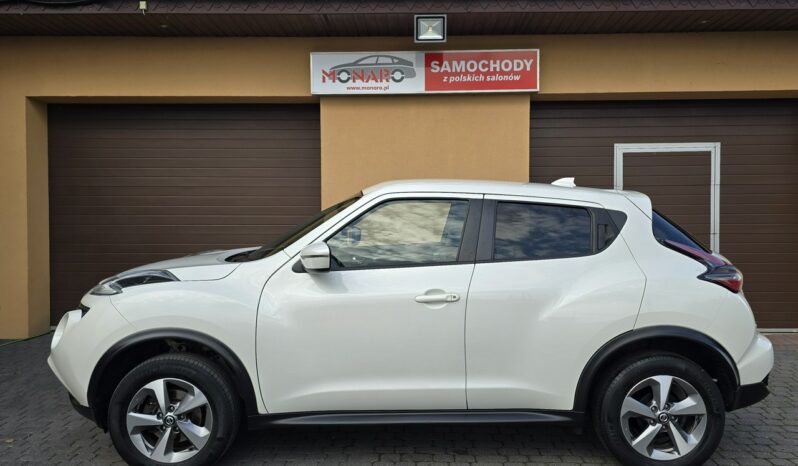 Nissan Juke ACENTA 1.6 Benzyna 112KM Biała Perła Salon Polska Serwisowany FV 23% full