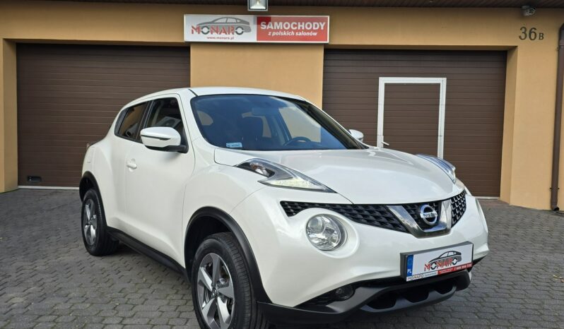 Nissan Juke ACENTA 1.6 Benzyna 112KM Biała Perła Salon Polska Serwisowany FV 23% full