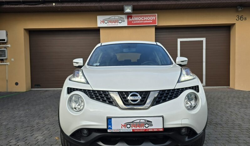 Nissan Juke ACENTA 1.6 Benzyna 112KM Biała Perła Salon Polska Serwisowany FV 23% full