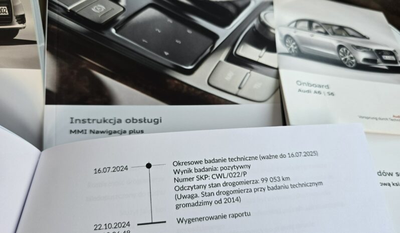 Audi A6 3.0 TDI V6 245KM QUATTRO S-Tronic Salon PL 2014 1wł SerwisASO Oryginał full